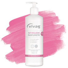 Indlæs billede til gallerivisning Vivag Intimsæbe Parfumefri 400 ml.