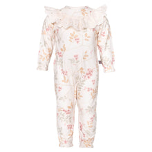 Indlæs billede til gallerivisning LITTLE WONDERS - Pale Spring Carisma heldragt med blonde krave