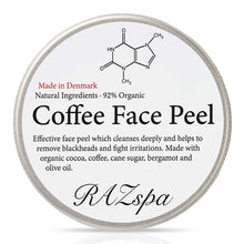 Indlæs billede til gallerivisning RAZspa Coffee Face Peel 100g
