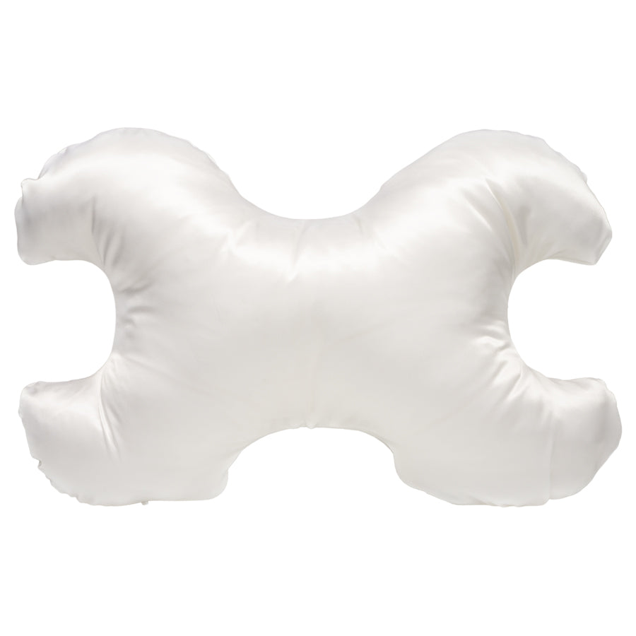 Save My Face - Le Grand - stor pude med 100% silkebetræk - White