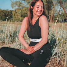 Indlæs billede til gallerivisning BARA - Black Icon Tights (to lommer m/lynlås)