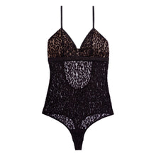 Indlæs billede til gallerivisning SPAR 20%: JEANETTE BODYSTOCKING BLACK - UNDERPROTECTION