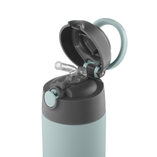 Indlæs billede til gallerivisning AYA&IDA - Kids Straw Bottle - Mint Green - 350 ML