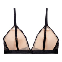 Indlæs billede til gallerivisning LUNA BRA BLACK  - UNDERPROTECTION
