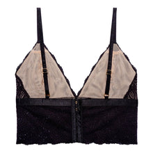 Indlæs billede til gallerivisning LUNA BRALETTE BLACK - UNDERPROTECTION