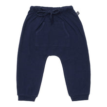 Indlæs billede til gallerivisning LITTLE WONDERS - Navy Blå Adam baggy bukser med lommer