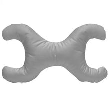 Indlæs billede til gallerivisning Save My Face SÆT: Stor og lille pude med 100% bomuldsbetræk - GREY