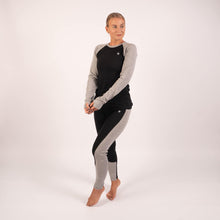 Indlæs billede til gallerivisning BARA - Black High Waist 100% Merino Wool Pant