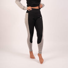 Indlæs billede til gallerivisning BARA - Black High Waist 100% Merino Wool Pant