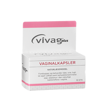 Indlæs billede til gallerivisning VIVAG plus naturlægemiddel - Vaginalkapsler med mælkesyrebakterier
