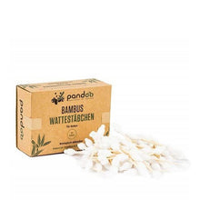 Indlæs billede til gallerivisning PANDOO - Baby Vatpinde på bambus pind
