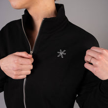 Indlæs billede til gallerivisning Black Zip Sweater - BARA