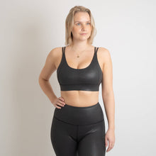 Indlæs billede til gallerivisning SPAR 20%: Black Snake Sports Bra - BARA