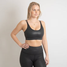 Indlæs billede til gallerivisning SPAR 20%: Black Snake Sports Bra - BARA
