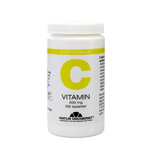 Natur Drogeriet - C-Vitamin 500 mg 150 tablettir