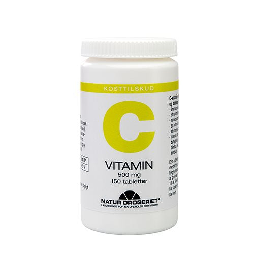 Natur Drogeriet - C-Vitamin 500 mg 150 tablettir
