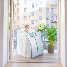 Indlæs billede til gallerivisning PRE-ORDER - RADIANT HEALTH Infrarød Sauna (transportabel) ( tekur uml. 10-14 dagar at fáa heim, um tað er á goymslu i DK)