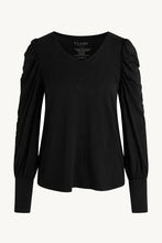 Indlæs billede til gallerivisning SPAR 30%: CLAIRE WOMAN - AYLA T- SHIRT - BLACK (95%Viskose af Bamboo 5% Elasthan)