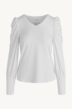 Indlæs billede til gallerivisning SPAR 30%: CLAIRE WOMAN - AYLA T- SHIRT - Ivory (95%Viskose af Bamboo 5% Elasthan)