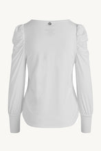 Indlæs billede til gallerivisning SPAR 30%: CLAIRE WOMAN - AYLA T- SHIRT - Ivory (95%Viskose af Bamboo 5% Elasthan)
