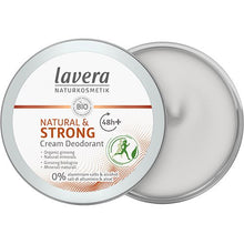 Indlæs billede til gallerivisning LAVERA NATURKOSMETIK - Deo Cream STRONG 50 ml