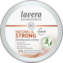 Indlæs billede til gallerivisning LAVERA NATURKOSMETIK - Deo Cream STRONG 50 ml