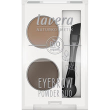 Indlæs billede til gallerivisning LAVERA NATURKOSMETIK - Eyebrow Powder Duo