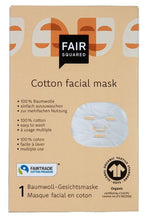 Indlæs billede til gallerivisning FAIR SQUARED - GENANVENDELIGE ØKOLOGISK SHEET MASK - ZERO WASTE