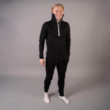 Indlæs billede til gallerivisning Men's Black Luxe Sweater - BARA