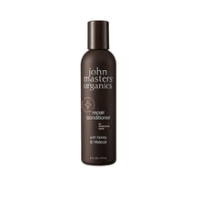 Indlæs billede til gallerivisning JOHN MASTERS ORGANICS - HONEY & HIBISCUS REPAIR CONDITIONER (HÅRKUR) 177 ml