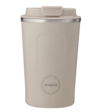 Indlæs billede til gallerivisning AYA&IDA - CUP2GO CREAM BEIGE 380 ML