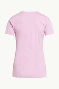 ALANIS - T-SHIRT - Shell Pink (med Claires logo er på brystet i små similisten) - CLAIRE WOMAN
