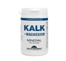 Natur Drogeriet - Kalk + magnesium 400 tablettir