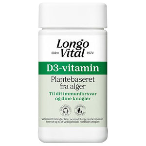Longo Vital D-vitamin 180 tabl.