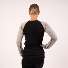 Indlæs billede til gallerivisning BARA - Black 100% Merino Wool Long Sleeve