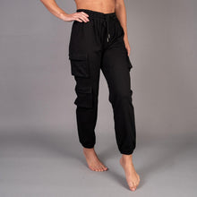 Indlæs billede til gallerivisning Black Cargo Jogger - BARA