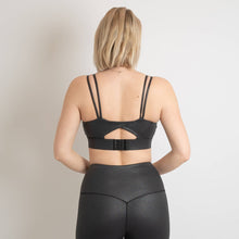 Indlæs billede til gallerivisning SPAR 20%: Black Snake Sports Bra - BARA