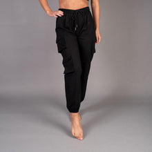 Indlæs billede til gallerivisning Black Cargo Jogger - BARA