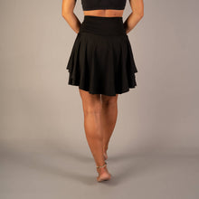 Indlæs billede til gallerivisning BARA - Black Flowy Running Skirt