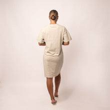 Indlæs billede til gallerivisning SPAR 20%: Heather Grey T-Shirt Dress - BARA
