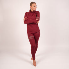 Indlæs billede til gallerivisning BARA - Burgundy Winter Tights 2.0