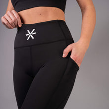 Indlæs billede til gallerivisning BARA - Black Pocket 7/8 Tights