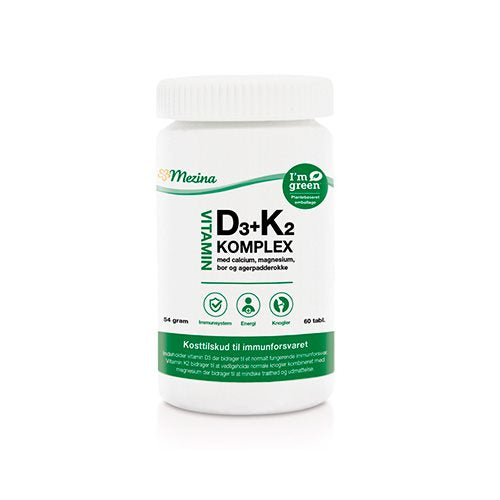 SPAR 15% - Vitamin D3+K2 Komplex 60 tabl. (Best áðrenn 31.01.2024)