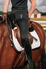 Indlæs billede til gallerivisning BARA - Black Equestrian Riding Tights
