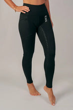 Indlæs billede til gallerivisning BARA - Black Equestrian Riding Tights
