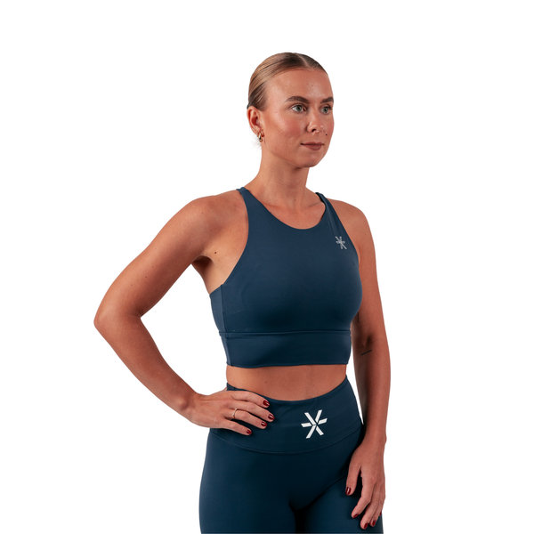 BARA - Navy Namaste Sports Bra
