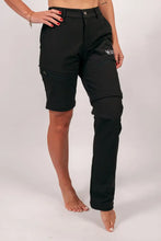 Indlæs billede til gallerivisning BARA - Black Zip-Off Hiking Pants
