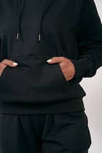 Indlæs billede til gallerivisning BARA - Black Signature Hoodie
