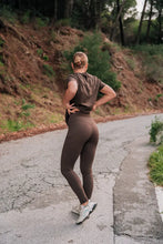 Indlæs billede til gallerivisning BARA - Mocha Utility Pocket Tights
