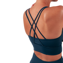 Indlæs billede til gallerivisning BARA - Navy Namaste Sports Bra
